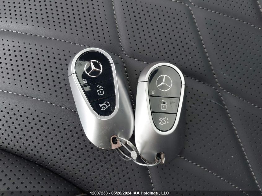 2023 Mercedes-Benz Eqs VIN: 4JGDM4EB6PA017618 Lot: 12007233