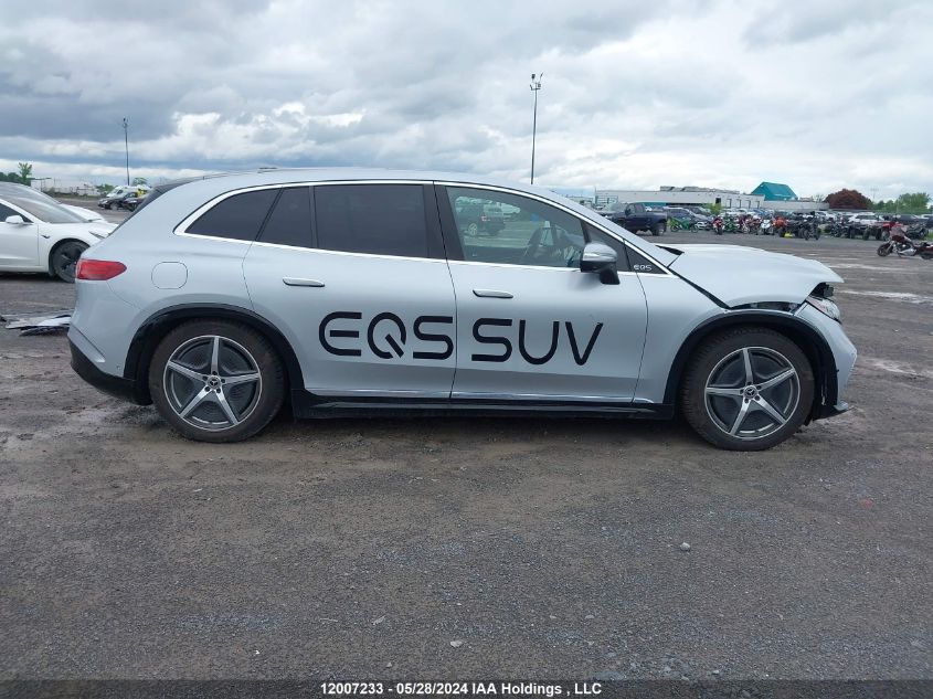 2023 Mercedes-Benz Eqs VIN: 4JGDM4EB6PA017618 Lot: 12007233
