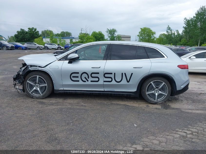 2023 Mercedes-Benz Eqs VIN: 4JGDM4EB6PA017618 Lot: 12007233