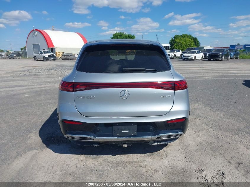 2023 Mercedes-Benz Eqs VIN: 4JGDM4EB6PA017618 Lot: 12007233