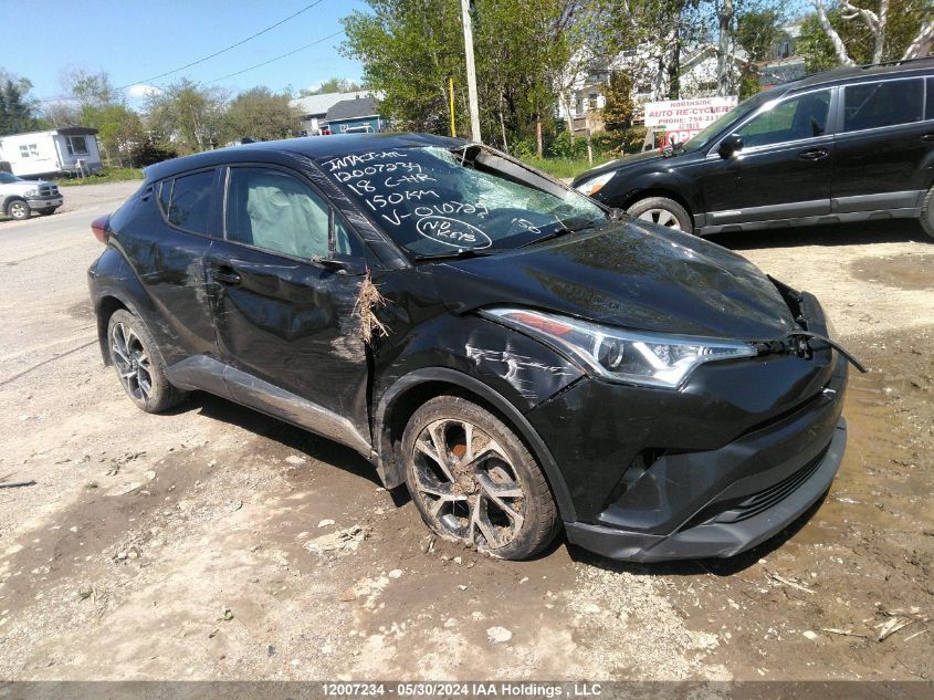 2018 Toyota C-Hr Xle/Xle Premium VIN: NMTKHMBX1JR010729 Lot: 12007234