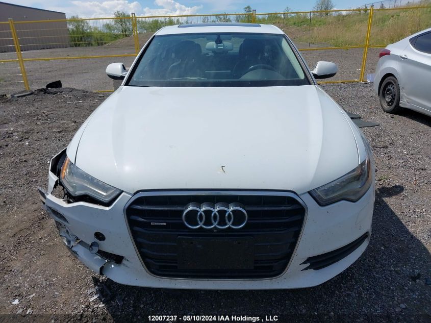 2014 Audi A6 VIN: WAUHMCFC0EN060569 Lot: 12007237