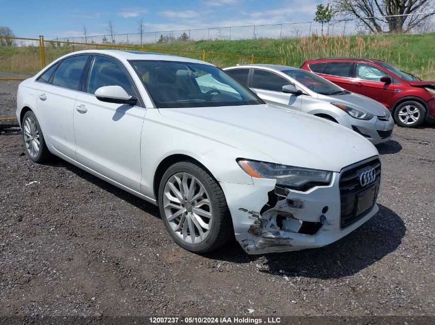 2014 Audi A6 VIN: WAUHMCFC0EN060569 Lot: 12007237