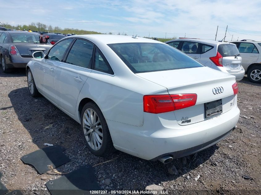 2014 Audi A6 VIN: WAUHMCFC0EN060569 Lot: 12007237