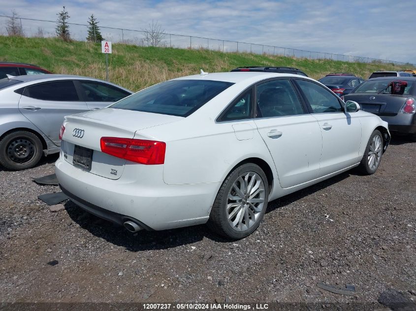 2014 Audi A6 VIN: WAUHMCFC0EN060569 Lot: 12007237