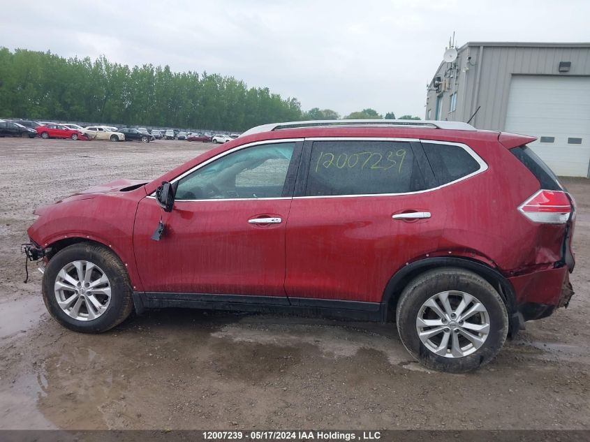 2016 Nissan Rogue VIN: 5N1AT2MV5GC782216 Lot: 12007239