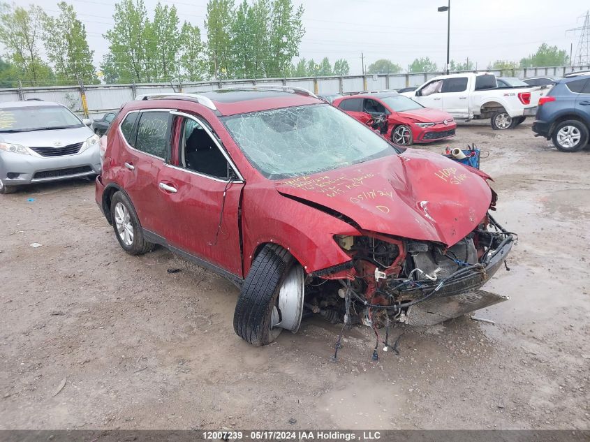 2016 Nissan Rogue VIN: 5N1AT2MV5GC782216 Lot: 12007239