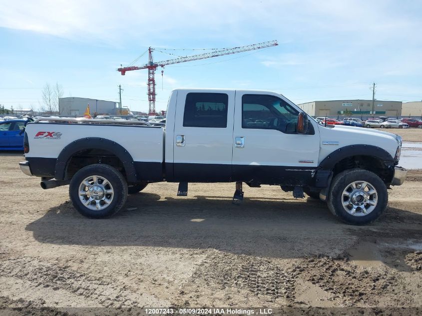 2005 Ford Super Duty F-350 Srw VIN: 1FTWW31P65EA16123 Lot: 12007243