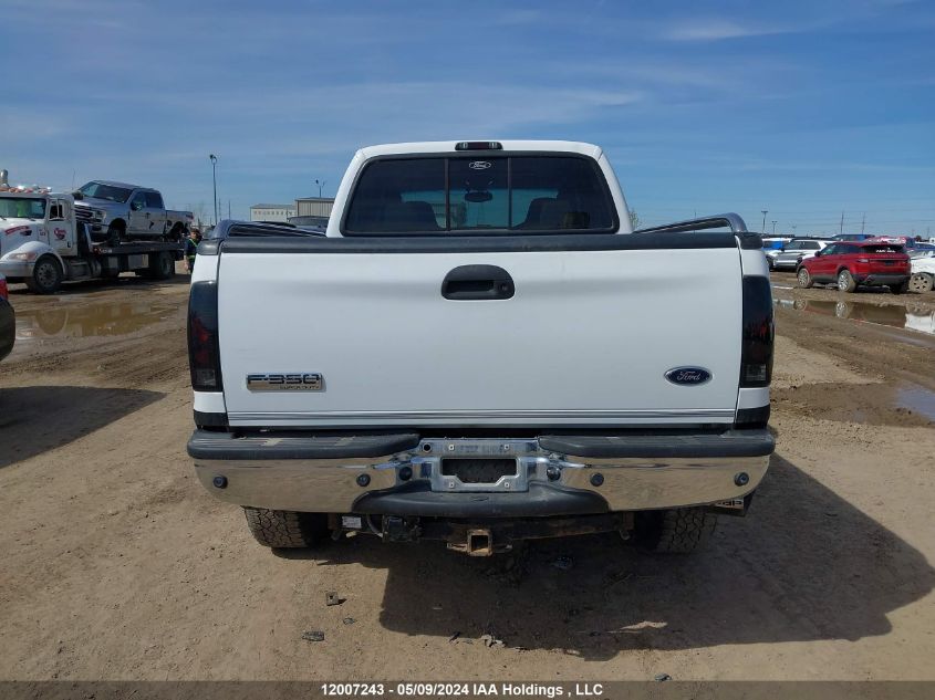 2005 Ford Super Duty F-350 Srw VIN: 1FTWW31P65EA16123 Lot: 12007243