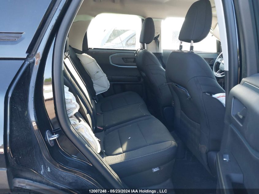 2021 Ford Bronco Sport Badlands VIN: 3FMCR9D92MRB09643 Lot: 12007248