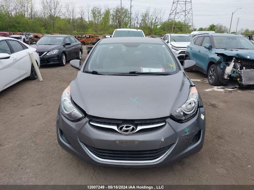 2012 Hyundai Elantra Gl VIN: 5NPDH4AE7CH120882 Lot: 12007249