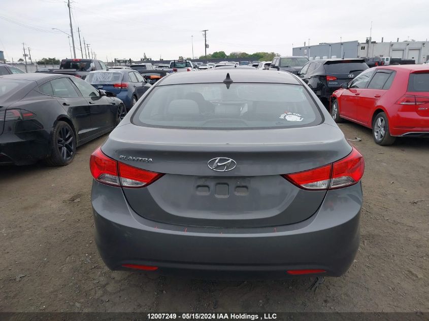 2012 Hyundai Elantra Gl VIN: 5NPDH4AE7CH120882 Lot: 12007249