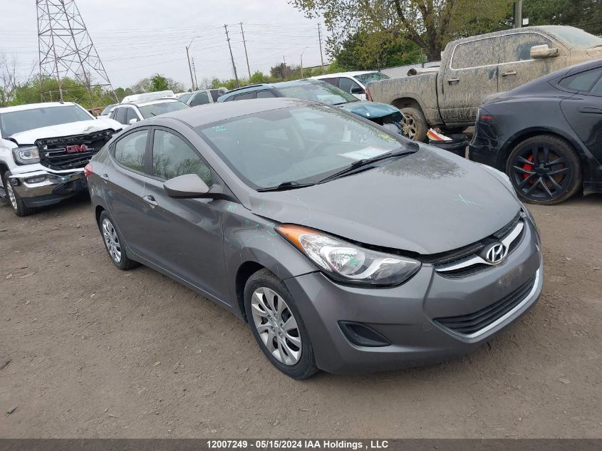 2012 Hyundai Elantra Gl VIN: 5NPDH4AE7CH120882 Lot: 12007249