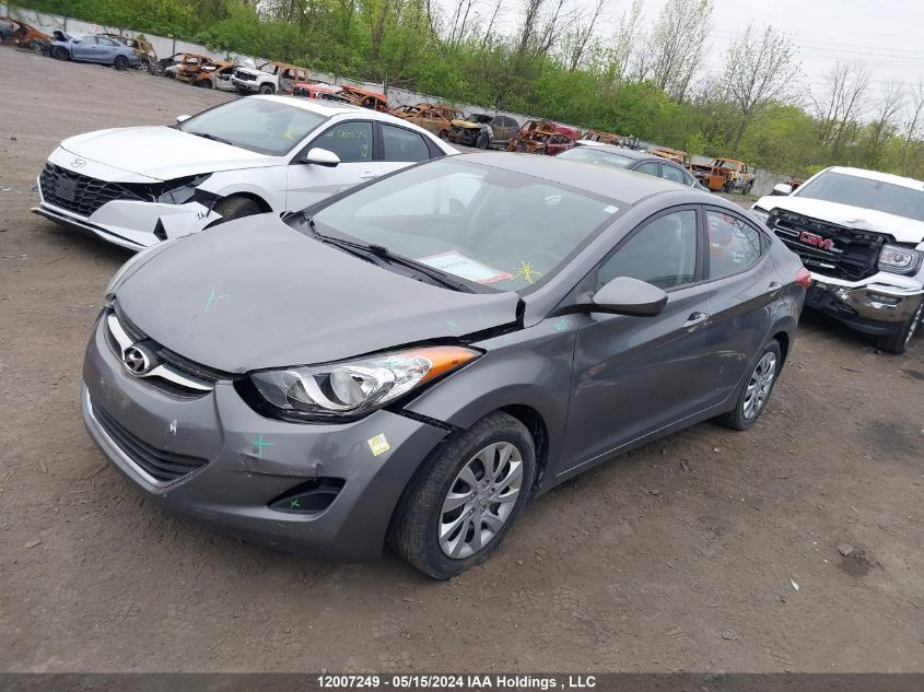 2012 Hyundai Elantra Gl VIN: 5NPDH4AE7CH120882 Lot: 12007249