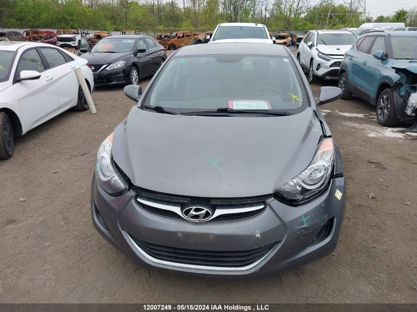 2012 Hyundai Elantra Gl VIN: 5NPDH4AE7CH120882 Lot: 12007249