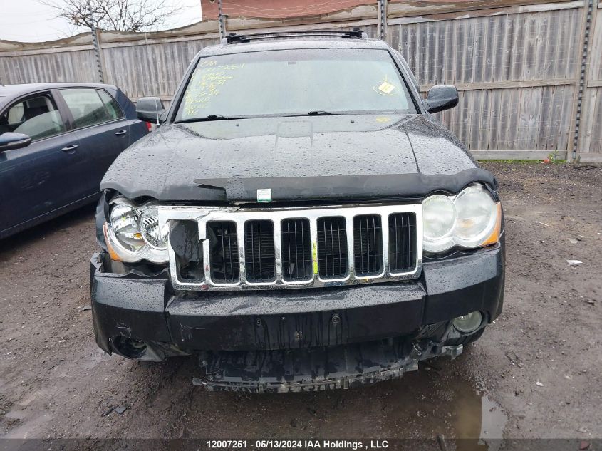 2010 Jeep Grand Cherokee Limited VIN: 1J4RR5GT9AC136289 Lot: 12007251