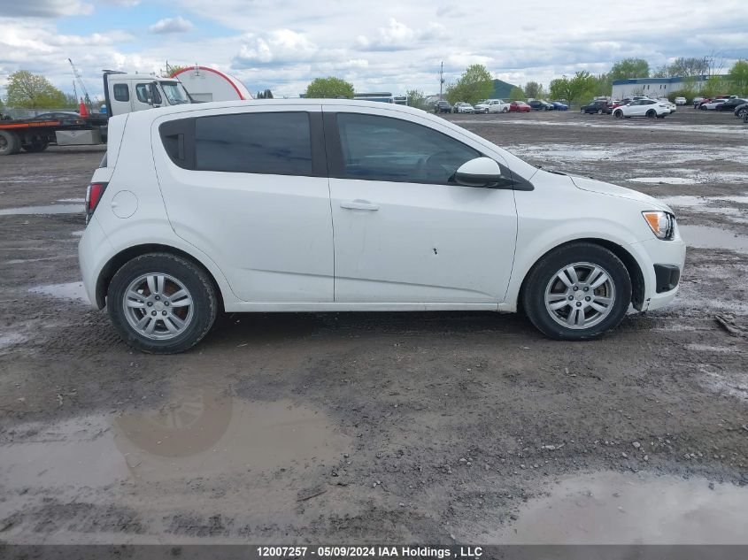 2012 Chevrolet Sonic Ls VIN: 1G1JA6EH5C4119896 Lot: 12007257