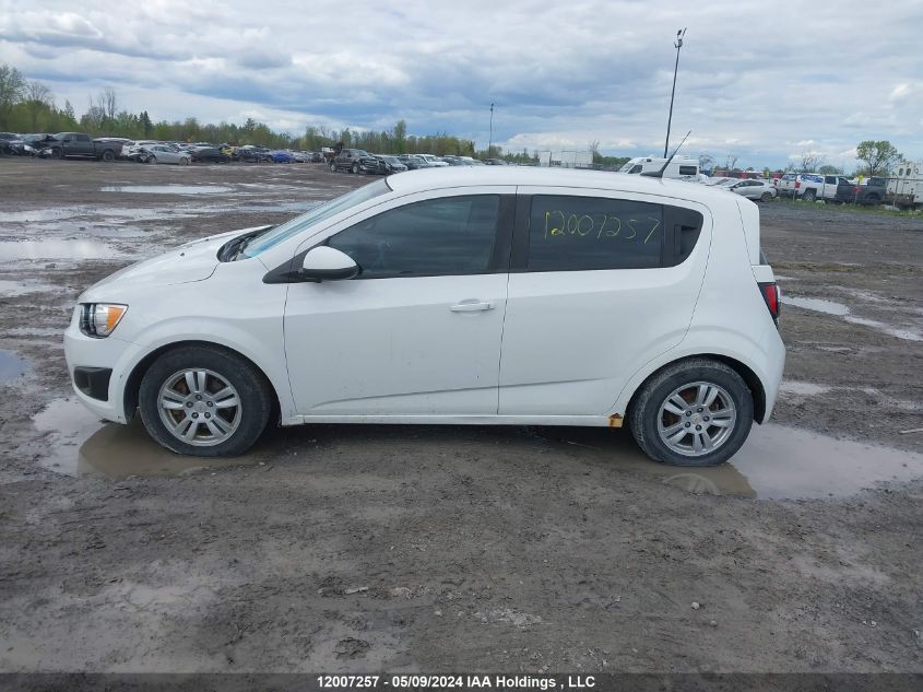 2012 Chevrolet Sonic Ls VIN: 1G1JA6EH5C4119896 Lot: 12007257