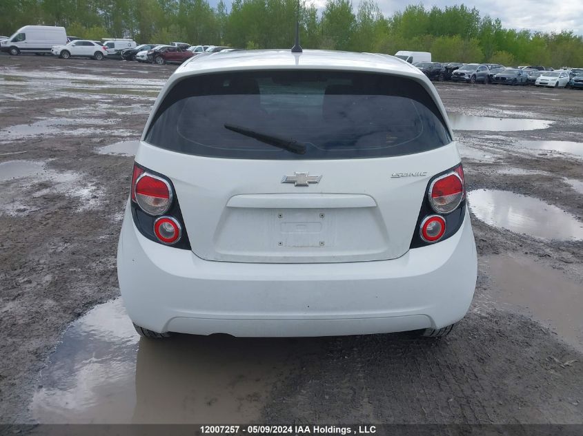 2012 Chevrolet Sonic Ls VIN: 1G1JA6EH5C4119896 Lot: 12007257