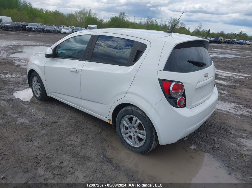 2012 Chevrolet Sonic Ls VIN: 1G1JA6EH5C4119896 Lot: 12007257