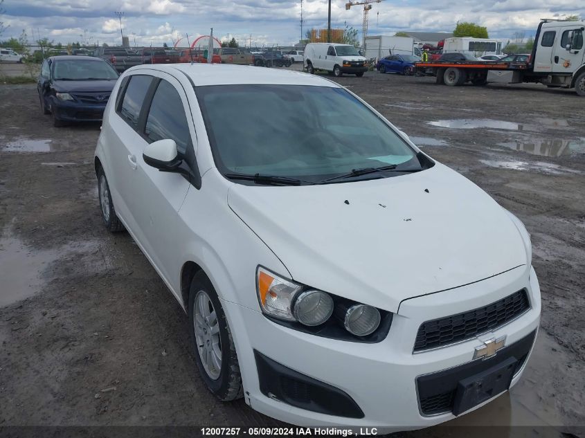 2012 Chevrolet Sonic Ls VIN: 1G1JA6EH5C4119896 Lot: 12007257