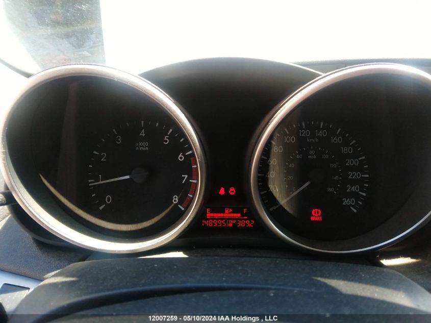 2011 Mazda 3 S VIN: JM1BL1L53B1407157 Lot: 12007259