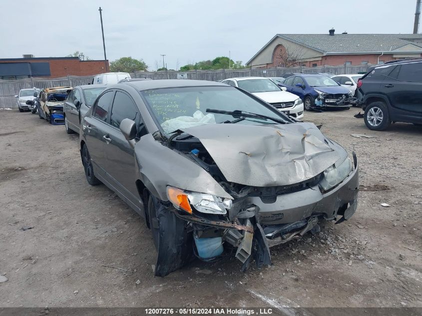 2008 Honda Civic Lx VIN: 2HGFA165X8H116198 Lot: 12007276