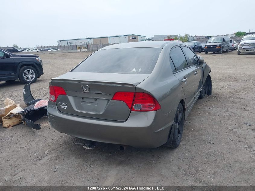 2008 Honda Civic Lx VIN: 2HGFA165X8H116198 Lot: 12007276