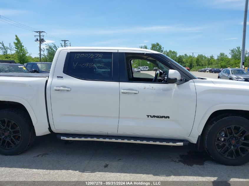 2022 Toyota Tundra VIN: 5TFLA5DBXNX038675 Lot: 12007278