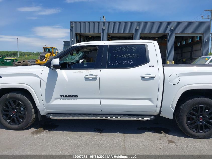 2022 Toyota Tundra VIN: 5TFLA5DBXNX038675 Lot: 12007278