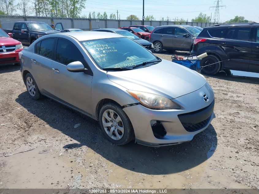 2013 Mazda Mazda3 VIN: JM1BL1UF0D1715011 Lot: 12007283