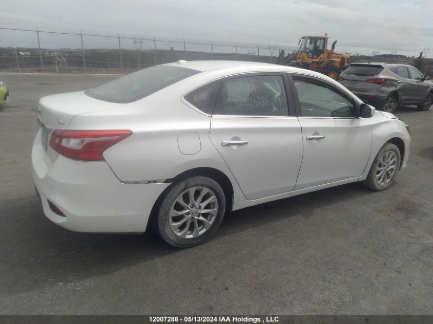 2018 Nissan Sentra VIN: 3N1AB7AP8JY243553 Lot: 12007286