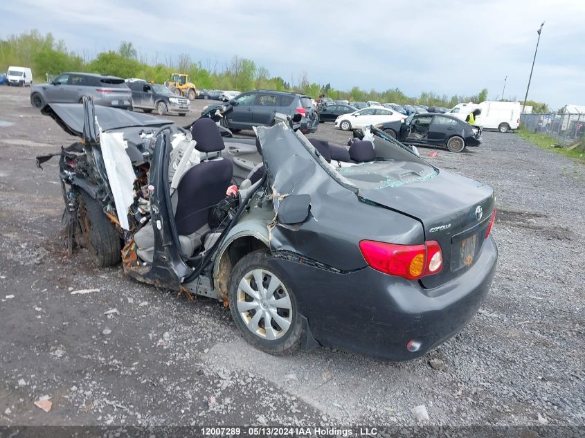 2009 Toyota Corolla S/Le/Xle VIN: 2T1BU40E59C087994 Lot: 12007289