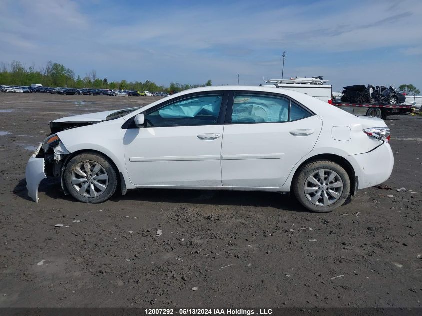 2015 Toyota Corolla L/Le/Le Pls/Prm/S/S Pls VIN: 2T1BURHE6FC455435 Lot: 12007292