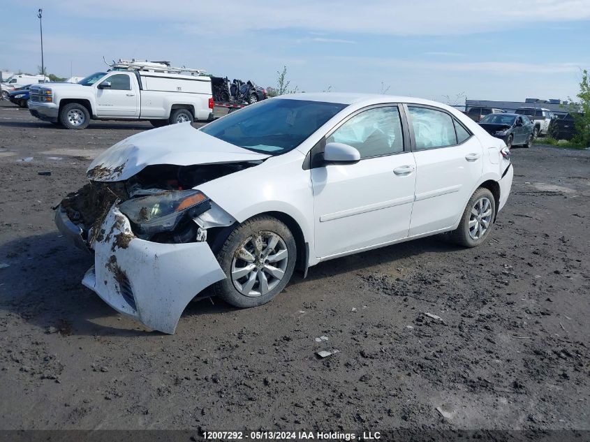 2015 Toyota Corolla L/Le/Le Pls/Prm/S/S Pls VIN: 2T1BURHE6FC455435 Lot: 12007292