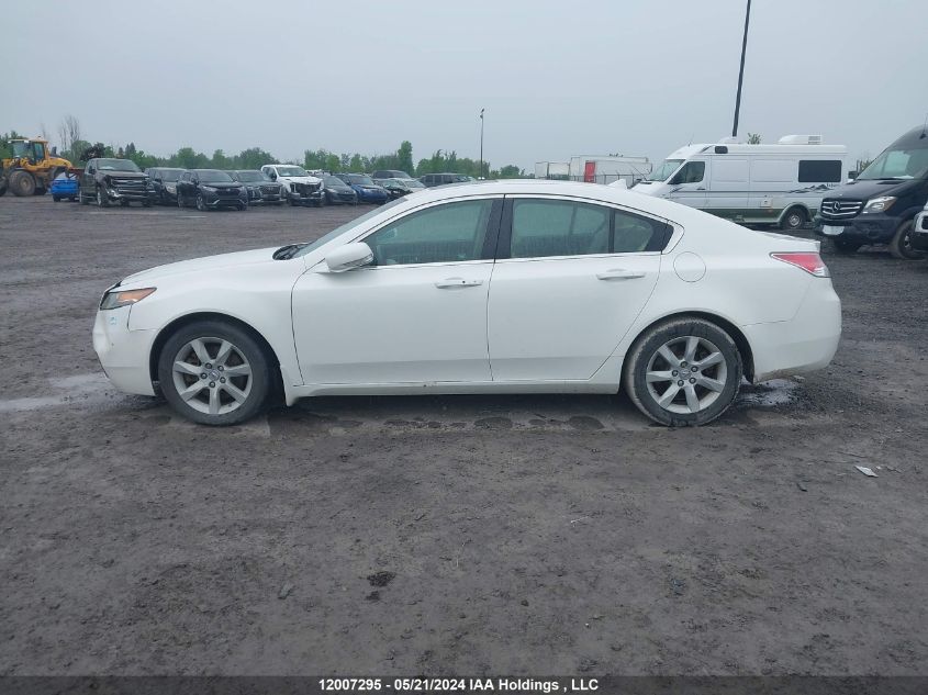 2012 Acura Tl VIN: 19UUA8F54CA800753 Lot: 12007295