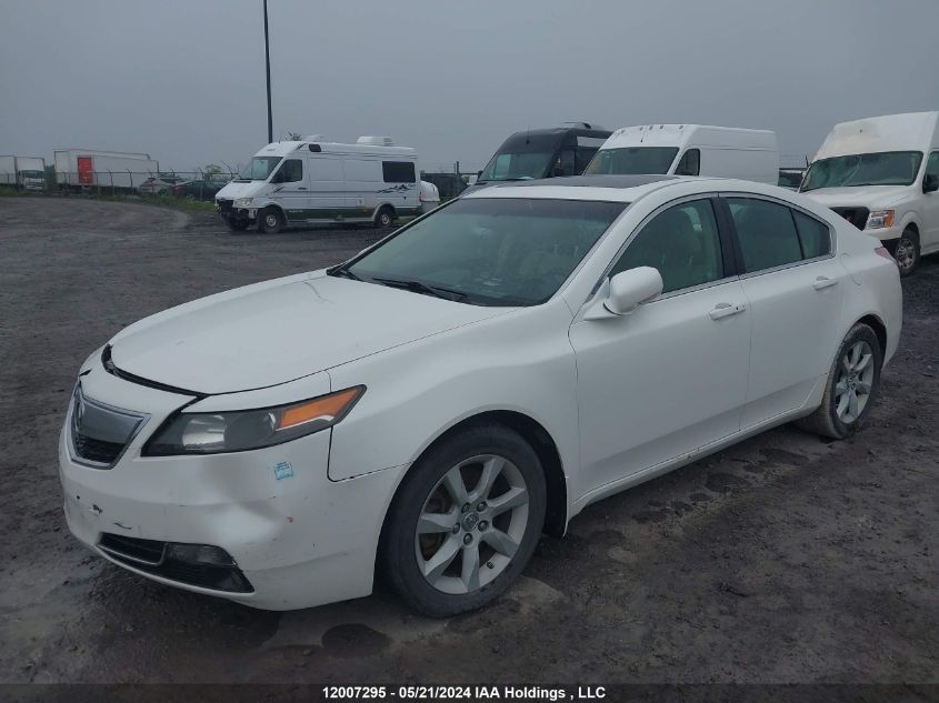 2012 Acura Tl VIN: 19UUA8F54CA800753 Lot: 12007295