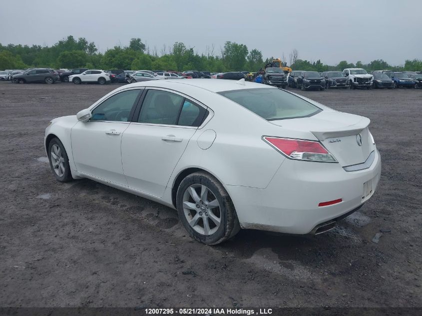 2012 Acura Tl VIN: 19UUA8F54CA800753 Lot: 12007295