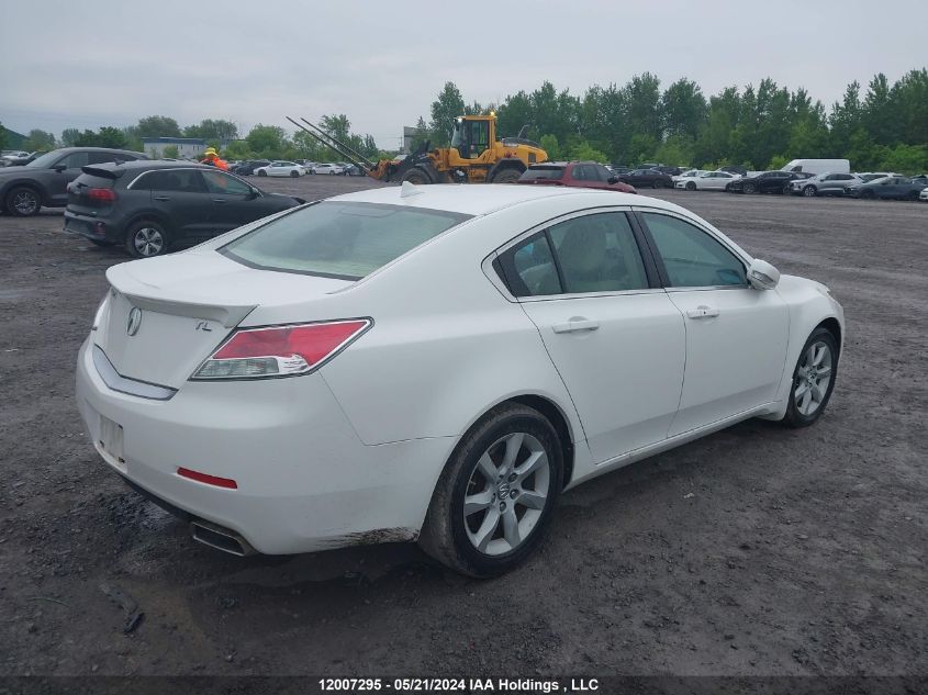 2012 Acura Tl VIN: 19UUA8F54CA800753 Lot: 12007295