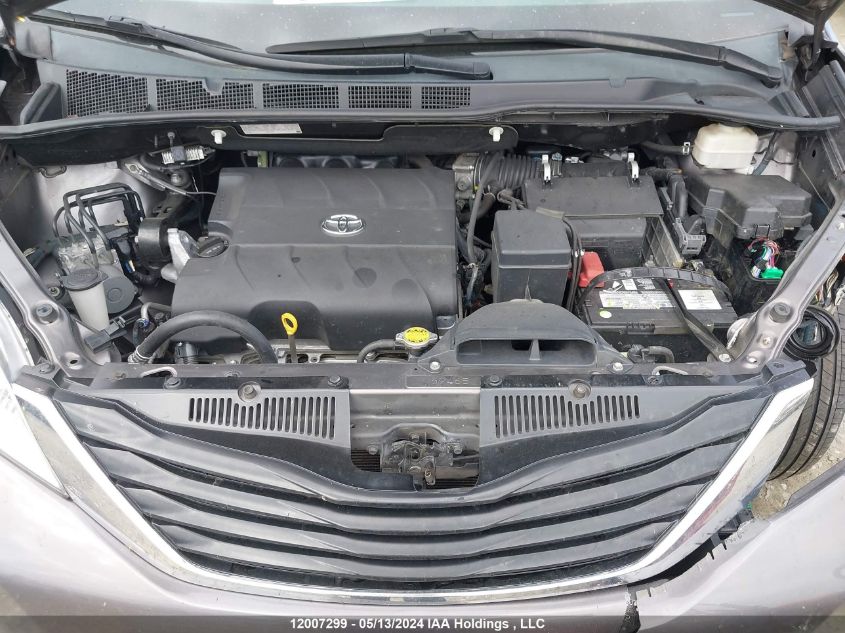 2012 Toyota Sienna Le VIN: 5TDKK3DC7CS238681 Lot: 12007299