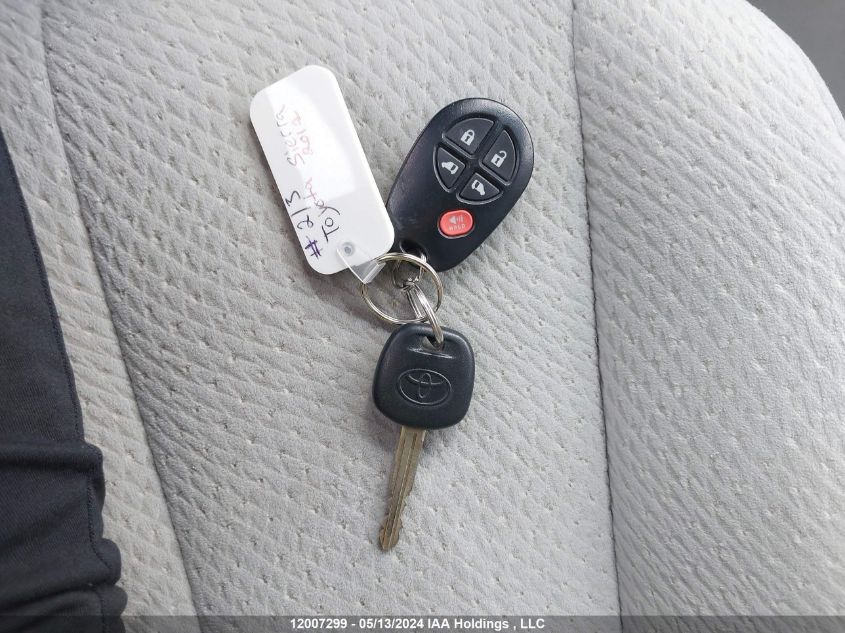 2012 Toyota Sienna Le VIN: 5TDKK3DC7CS238681 Lot: 12007299