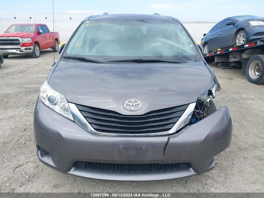 2012 Toyota Sienna Le VIN: 5TDKK3DC7CS238681 Lot: 12007299