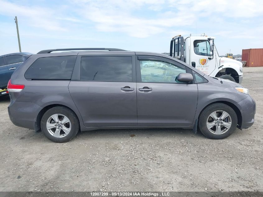2012 Toyota Sienna Le VIN: 5TDKK3DC7CS238681 Lot: 12007299
