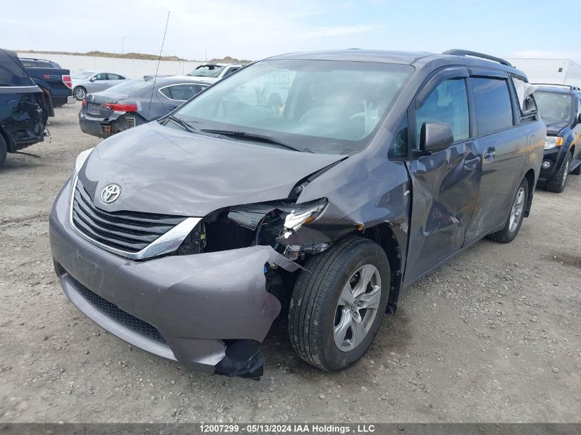 2012 Toyota Sienna Le VIN: 5TDKK3DC7CS238681 Lot: 12007299