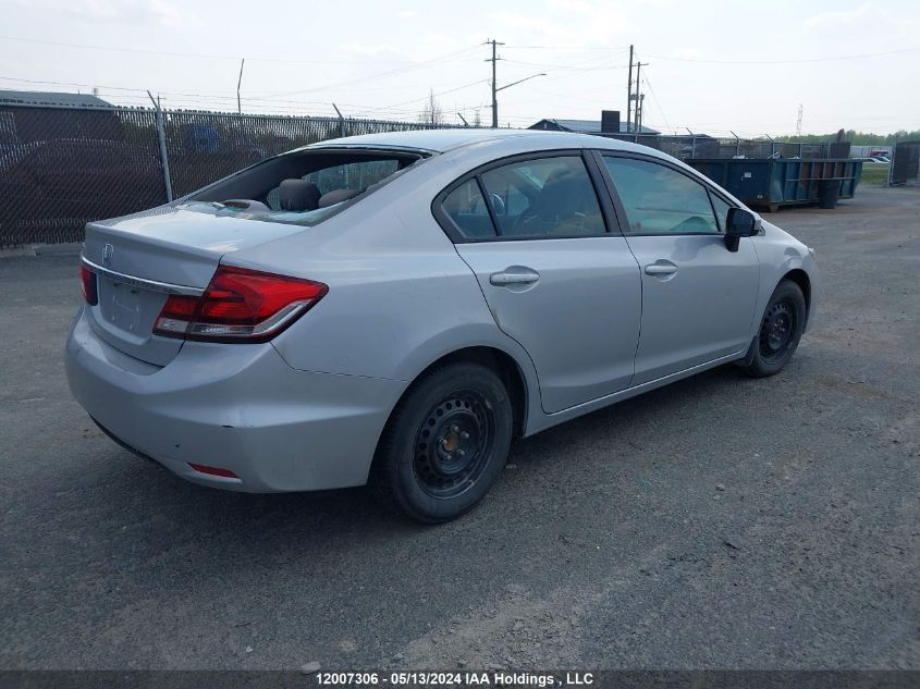 2014 Honda Civic Sedan VIN: 2HGFB2F40EH035037 Lot: 12007306