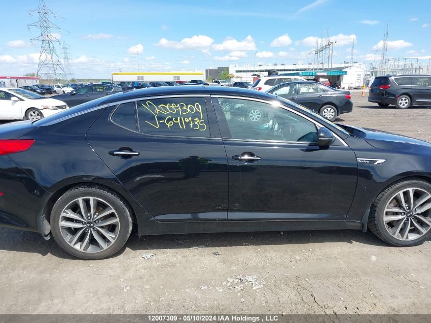 2015 Kia Optima VIN: KNAGR4A67F5641735 Lot: 12007309