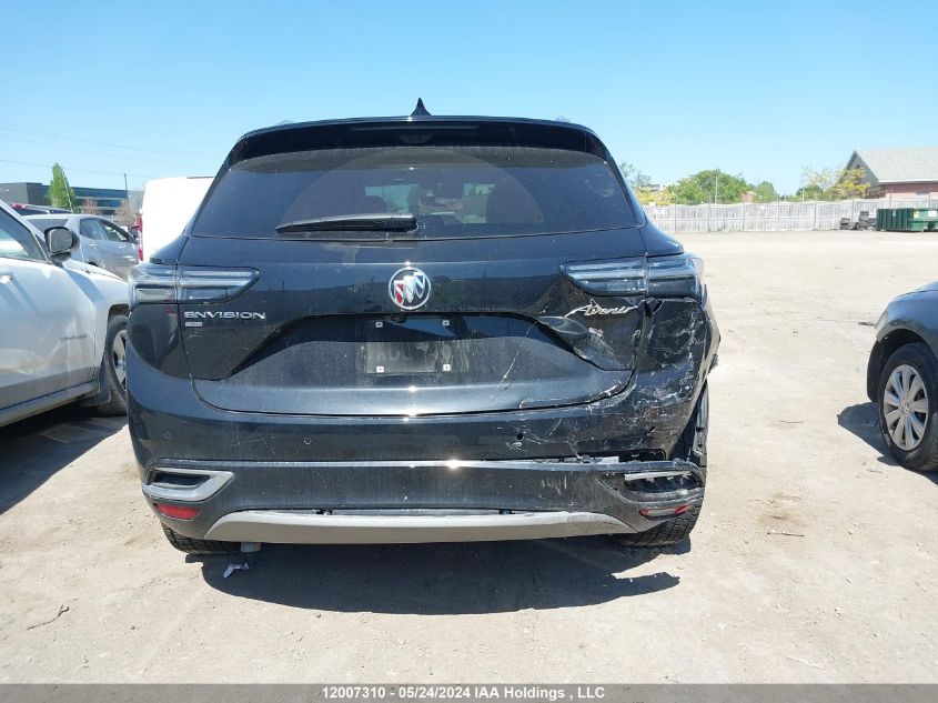 2023 Buick Envision Avenir VIN: LRBFZSR44PD125375 Lot: 12007310