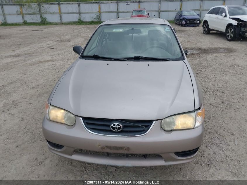 2002 Toyota Corolla Ce/Le/Sport VIN: 2T1BR12E02C883622 Lot: 12007311