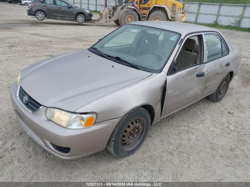 2002 Toyota Corolla Ce/Le/Sport VIN: 2T1BR12E02C883622 Lot: 12007311