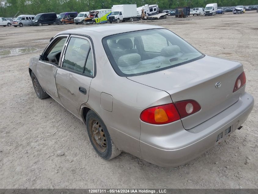 2002 Toyota Corolla Ce/Le/Sport VIN: 2T1BR12E02C883622 Lot: 12007311